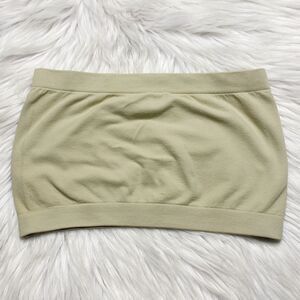 Strapless Bandeau Cream Tan One Size Fits Most